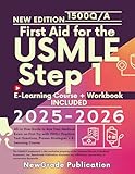 First Aid for the USMLE Step 1 2025-2026: All-in One Guide to Ace Your Medical Exam on First Try with 1500+ Practice Test Questions, Proven Strategies + E-Learning Course
